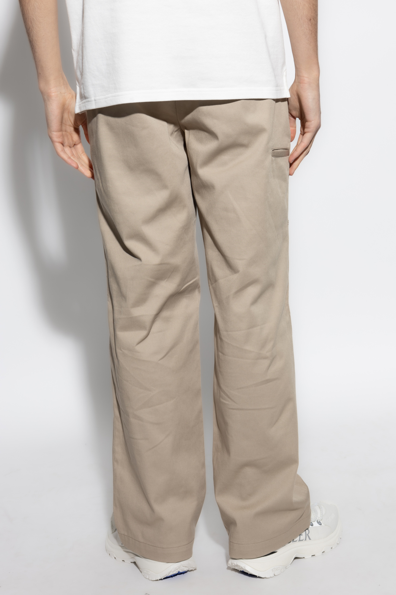 Moncler Pants with logo | Men's Clothing | Vitkac